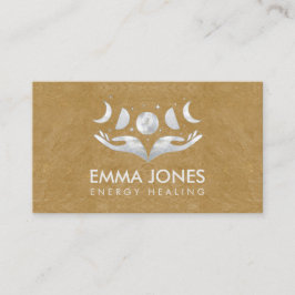 癒しの手 – Moons – 真珠と銀の母 名刺