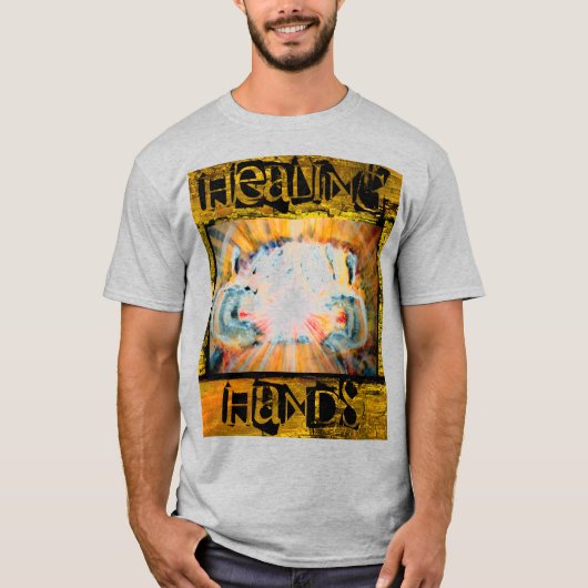 癒しの手 Tシャツ (正面)