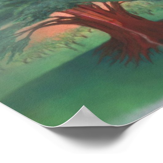 癒しの木 ポスター (角)