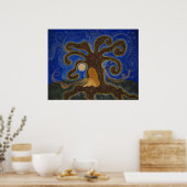 癒しの木 ポスター (キッチン)