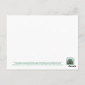 癒しの木 ポストカード (裏面)