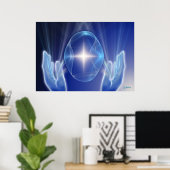 癒しの本質 ポスター (ホームオフィス)