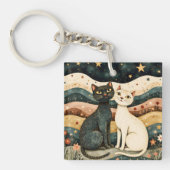 癒しの猫たち キーホルダー (正面)