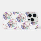 癒しの猫ステッカー | かわいい眠り猫 iPhoneケース (裏面横)