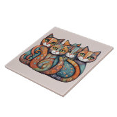 癒しの猫3タイル タイル (側面)