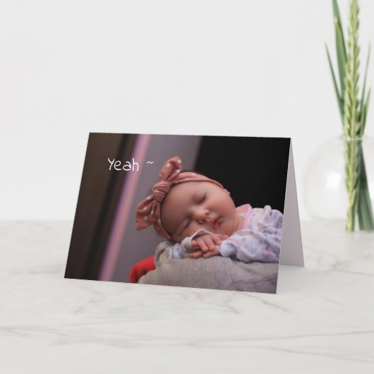 癒しの睡眠 – ウェルカードを取得 サンキューカード (正面)