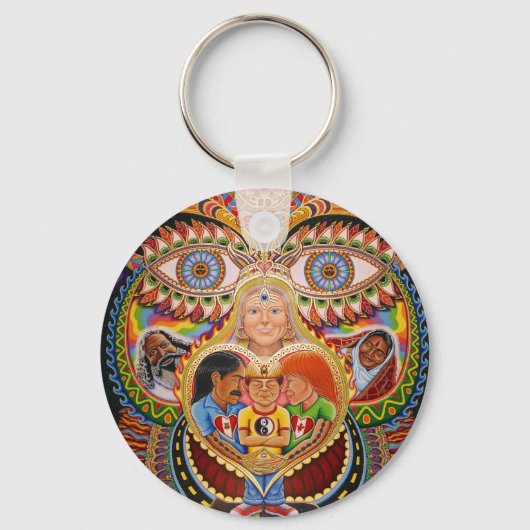 癒しの神 キーホルダー (正面)