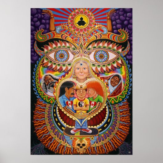 癒しの神 ポスター (正面)