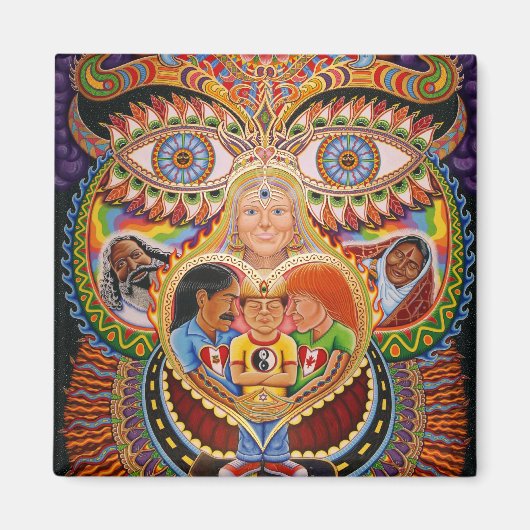 癒しの神 マグネット (正面)