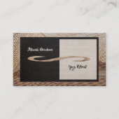 癒しの竹ヨガインストラクターの名刺 名刺 (正面)