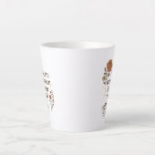 癒しの糸のマグ カフェラテマグ (正面)