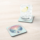 癒しの自然瞑想アート コースター (右側)