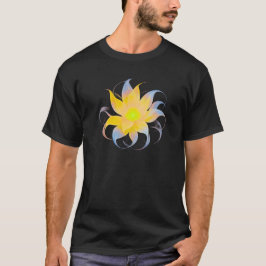 癒しの花開き・光による感情的再生 Tシャツ