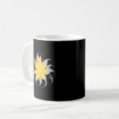 癒しの花開く 〜 光による感情の再生 〜 コーヒーマグカップ (正面左)