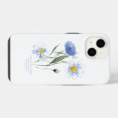 癒しの花開く iPhoneケース (裏面横)