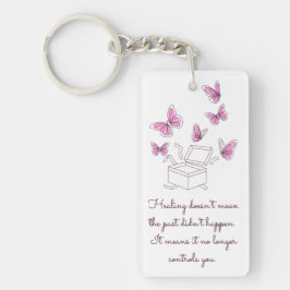 癒しの蝶 キーホルダー