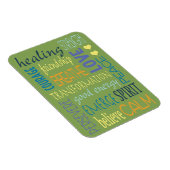 癒しの言葉と勇気付けられる マグネット (右側)