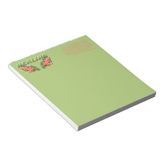 癒しの詩 ノートパッド (アングル)