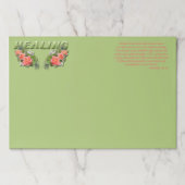 癒しの詩 ペーパーパッド (正面)