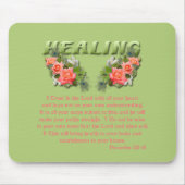 癒しの詩 マウスパッド (正面)