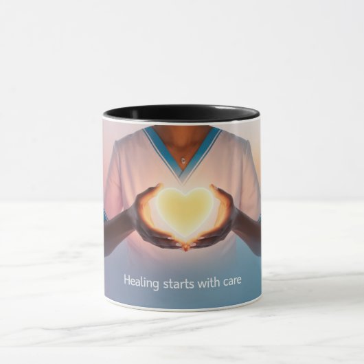 癒しの贈り物：心と体のためのマグカップ マグカップ (中央)