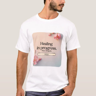 癒しの進行中 Tシャツ