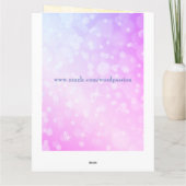 癒しの願いを歓迎する カード (裏面)