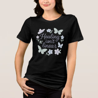 癒しはリニアではない – Pastel Mental Health トライブレンドTシャツ