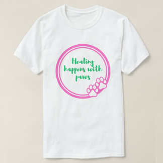 癒しは肉球とともに | エモーショナルサポート Tシャツ