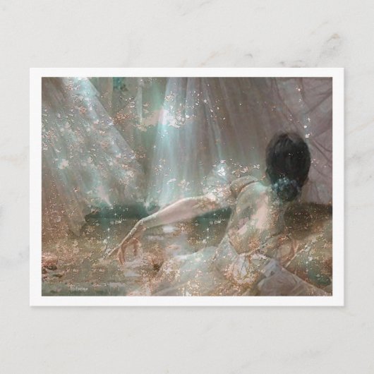 「癒しを始めよう」はがき ポストカード (正面)