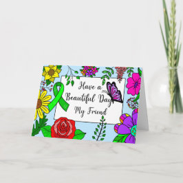 癒しを願う美しい一日を過ごす、愛 カード