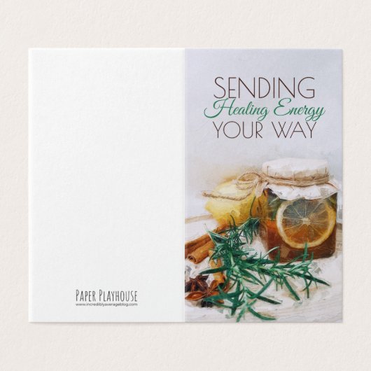 癒しエネルギーカードの送信 (外部フラット)