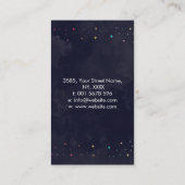 癒しカラフル結晶クラスター 名刺 (裏面)