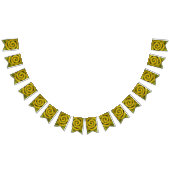 癒しパワースパイラル金ゴールド バンティングフラッグ (全)