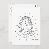 癒し猫はがき ポストカード (正面/裏面)