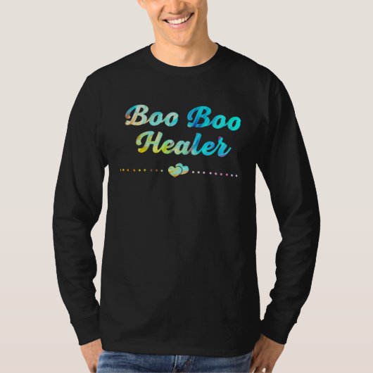 癒し系ママ 仕事 ママ ジョブ 格言 Tシャツ (正面)