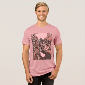 癒し トライブレンドTシャツ (正面全面)