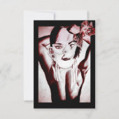 癒着美しい 招待状 (正面)