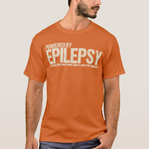 癲癇の認識度のTシャツ Tシャツ