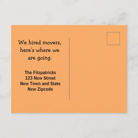 発おもしろい表の移救済動の願い ポストカード (裏面)