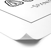 発スペインの色ポスター ポスター (角)