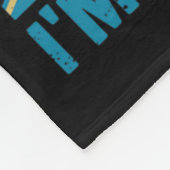 発作おもしろい – てんかんアワレネ用パープルリボン フリースブランケット (角)