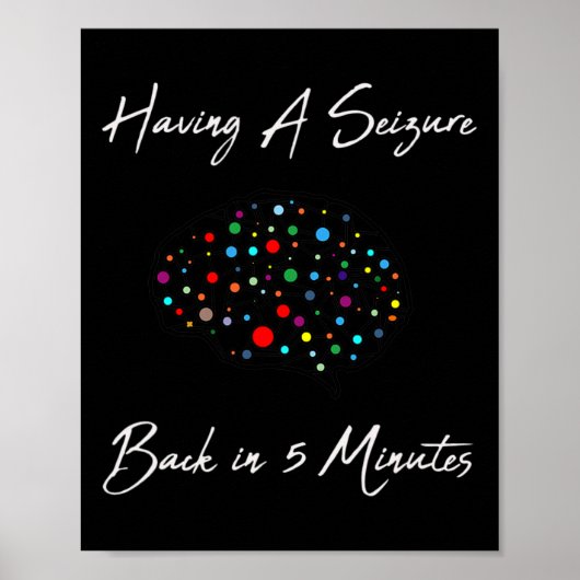 発作を有するてんかん認識度 ポスター (正面)