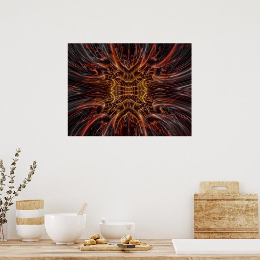 発作 ポスター (キッチン)