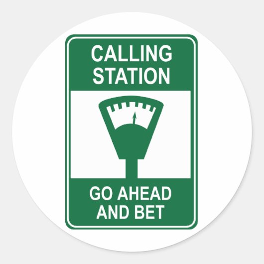 発信局 ラウンドシール (正面)