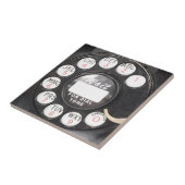 発信音のための待ち時間 タイル (側面)