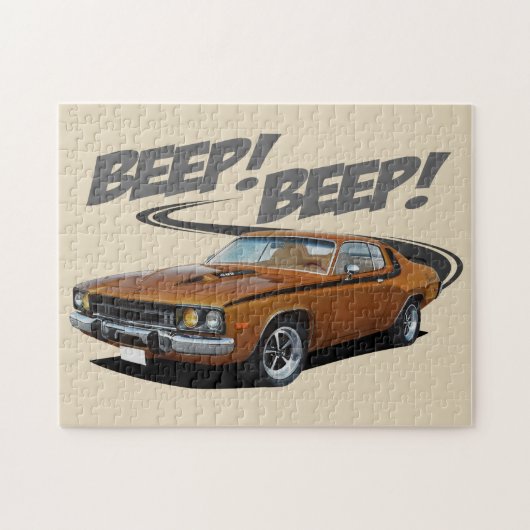 発信音の発信音のロードランナー ジグソーパズル (横)