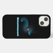 発光するエイリアン海洋生物 iPhoneケース (裏面横)