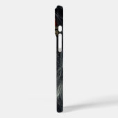 発光する目を持つダークリーパー・スカル スマホケース Case-Mate iPhoneケース (裏面 / 左)