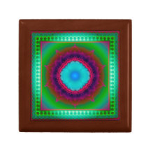 発光カラフルフラクタルオーナメント